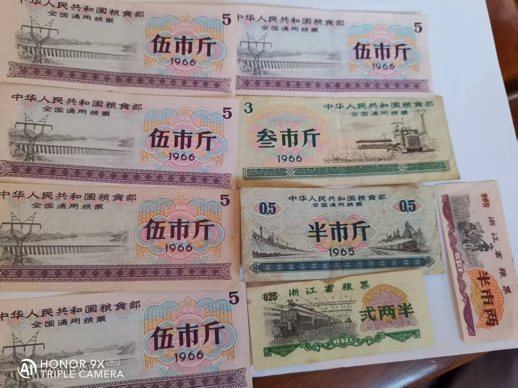 100155滕彩君粮票