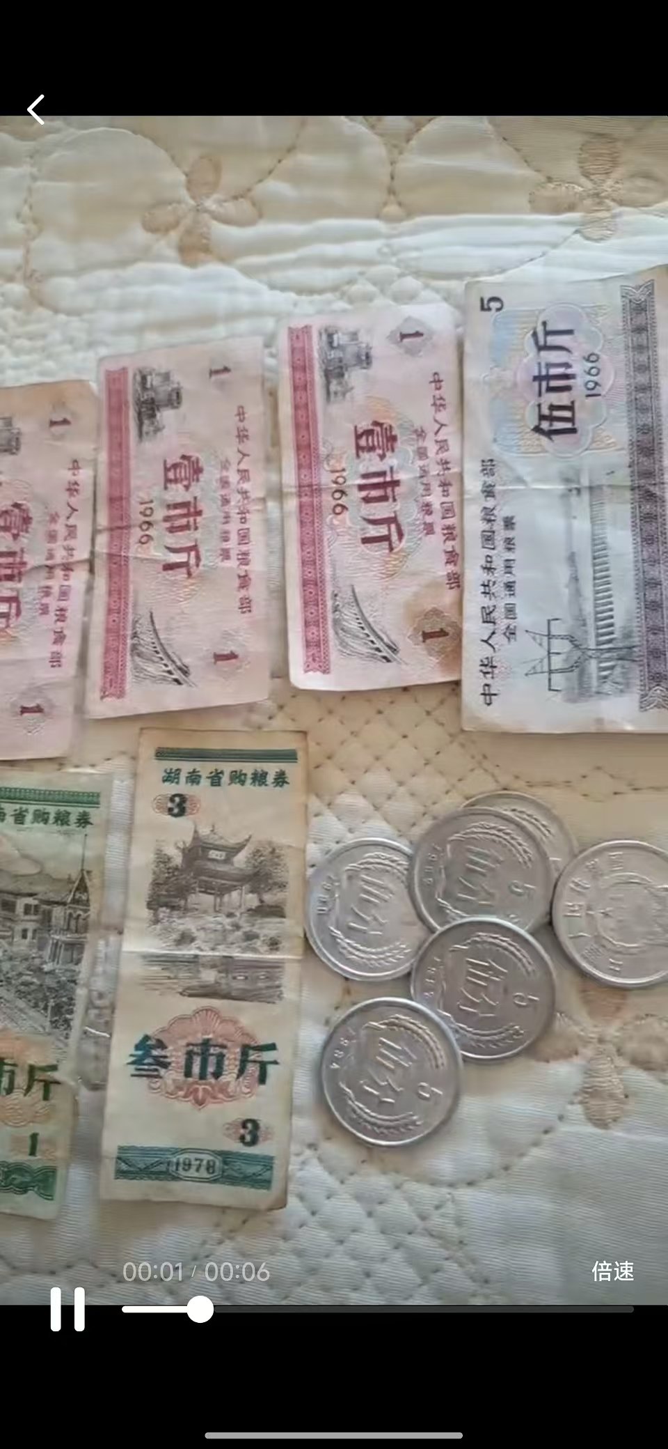 110196田凤珍粮票